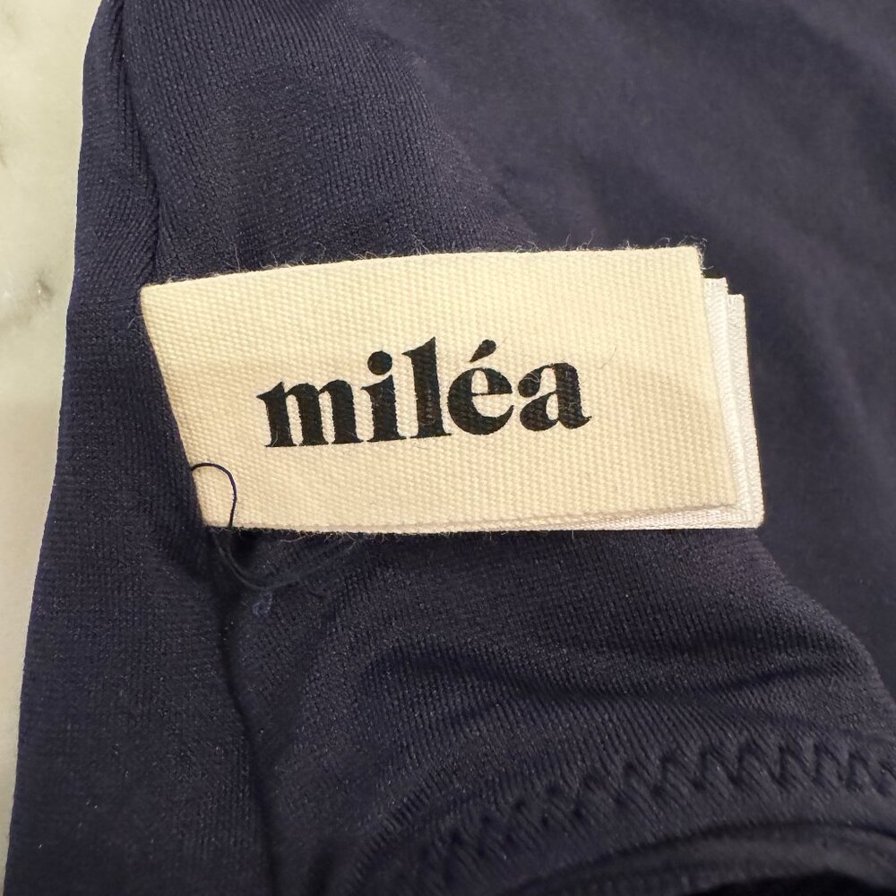 New! Australian Brand Milea Mini Rib One-Piece Swimsuit in Ink Size Medi… - Picture 5 of 11